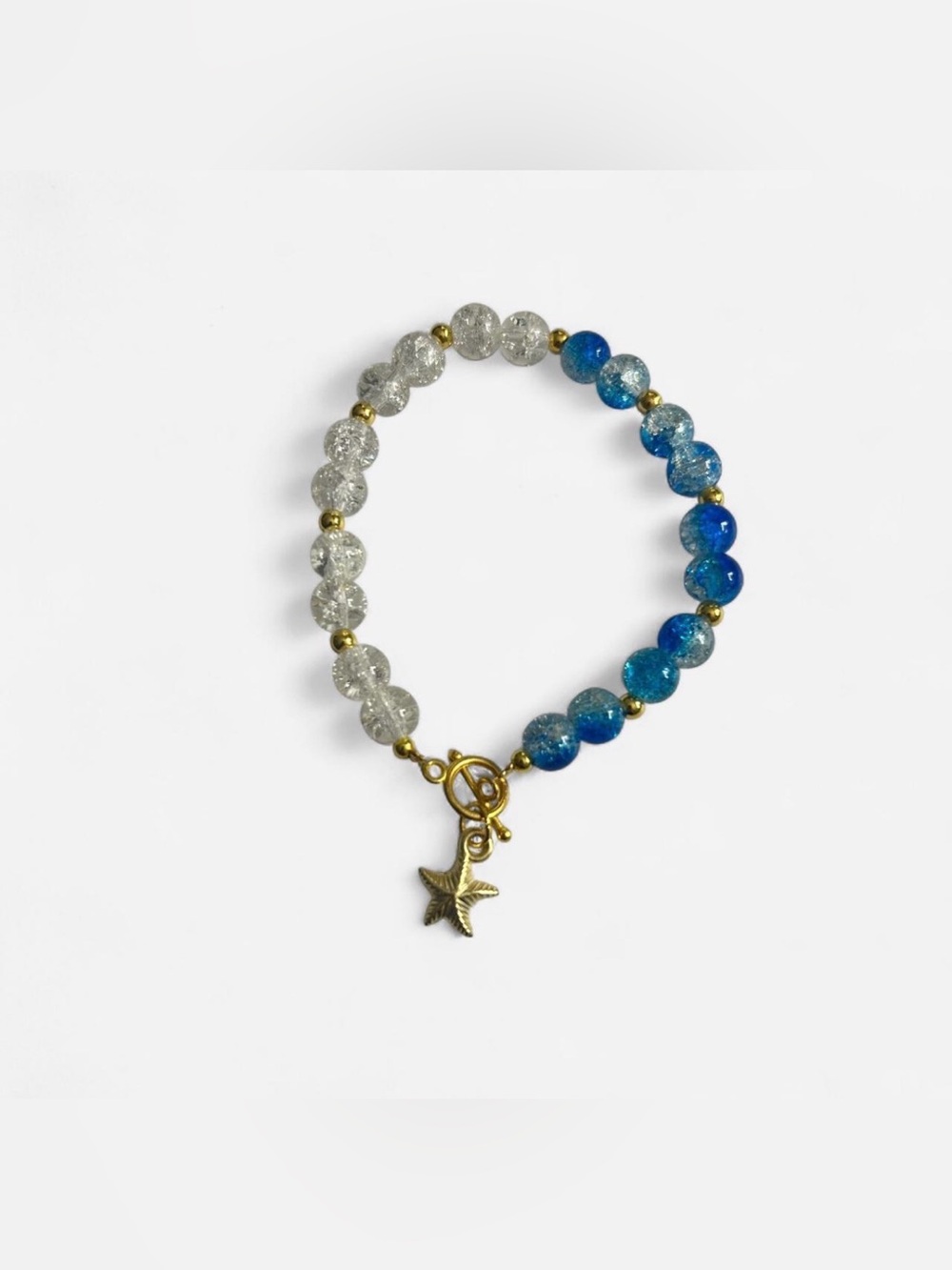 Crackle Bead Bracelet